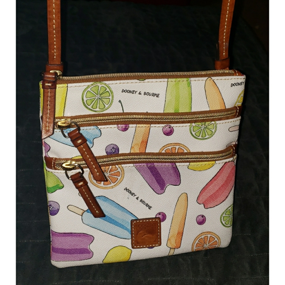 Dooney & Bourke Popsicle Triple Zip Crossbody